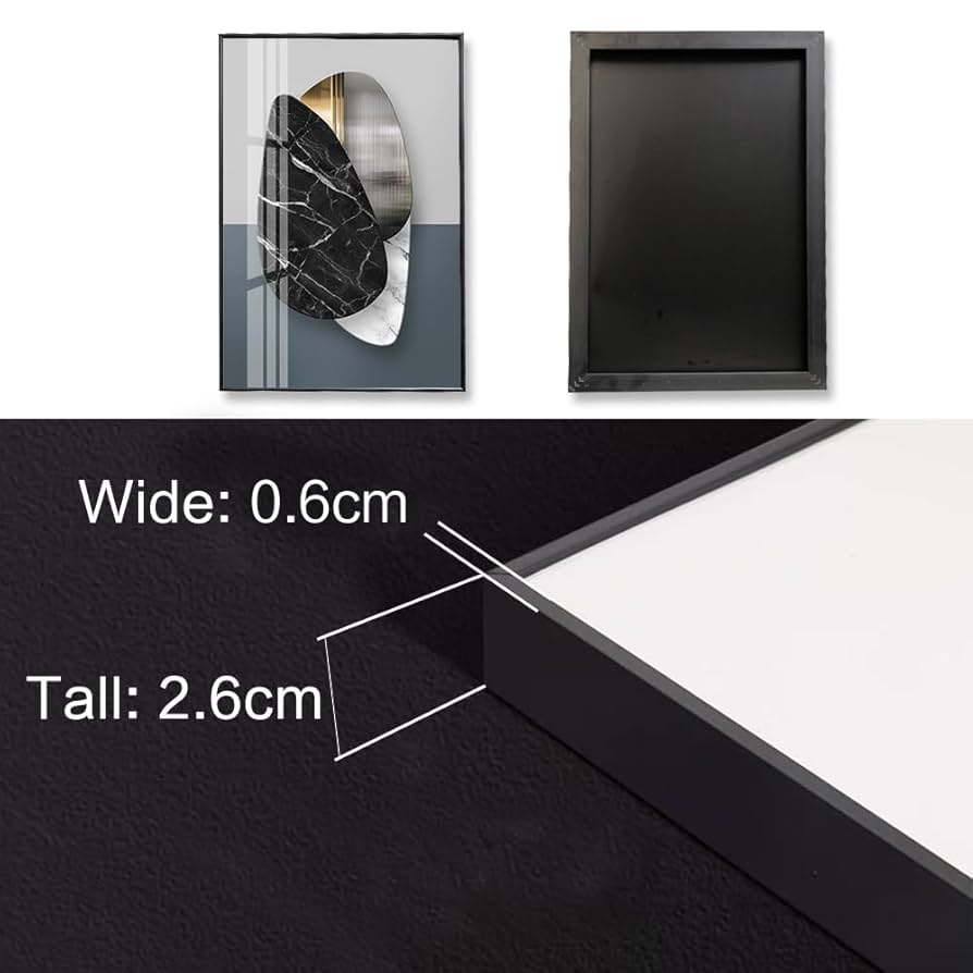 Amazon.com: QKF Extra Large Frame Bright Geometry Abstract