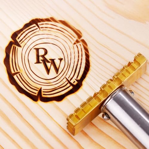 Custom Wood Burning Stamp for Gift- Wood Logo Branding Iron- Woodworking Branding Iron for Wood- Custom Leather Stamp, Branding Iron Stamp for Meat/Grill/BBQ/Steak/Burger ect