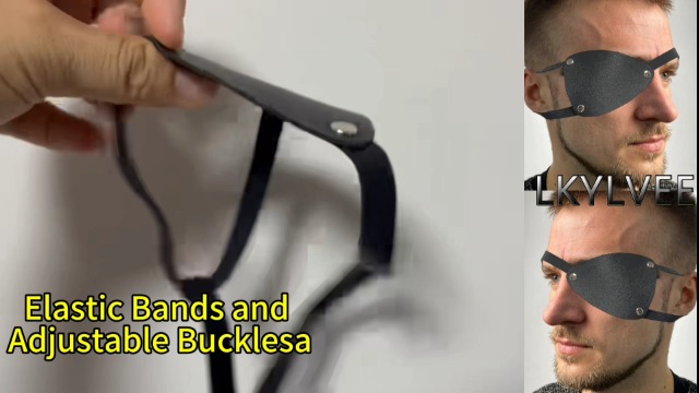 Amazon.com: LKYLVEE Retro Single Eye Patch - Black Pirate Eye