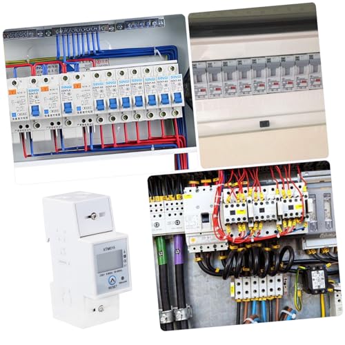 Compteur énergie électrique tableau modulaire rail DIN maison