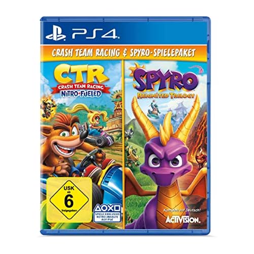 Spyro Reignited Trilogy + Crash Team Racing Nitro Fueled Bundle - [PlayStation 4]
