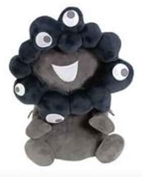 Amazon.co.jp: EXPO2025 ミャクミャク お手玉風ぬいぐるみ S 黒