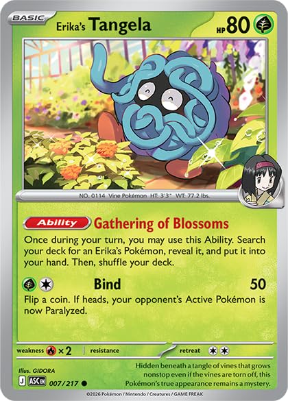 Pokémon TCG: Mega Evolution - Ascended Heroes Collection - Erika