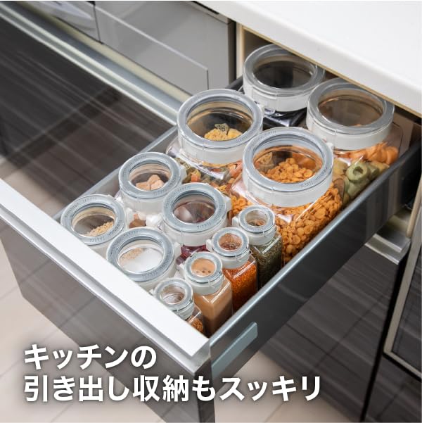 Amazon｜タケヤ公式 オリジナル6点セット 保存容器 角型 300ml 800ml