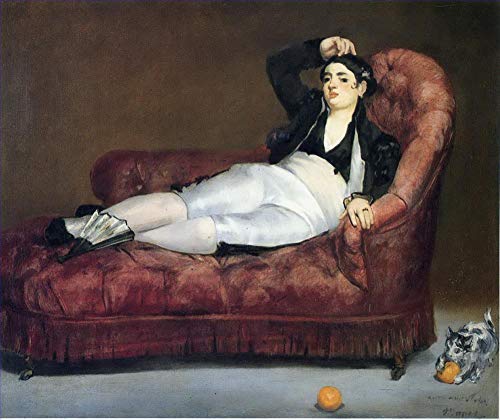 Peintures à l'huile de Manet faites main, tableau de maître pour décoration intérieure