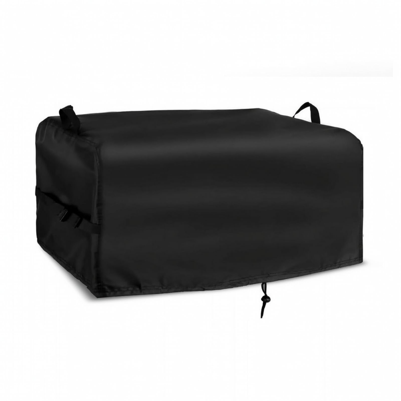 Fritteusen-Schutzhülle mit Kordelzug verstellbar Fritteusen-Abdeckung wasserdicht Fritteusenschutzhülle mit Griff für Imbissbetreiber , Schwarz 210D , 22.5"L X 20.5"W X 14"H Zoll