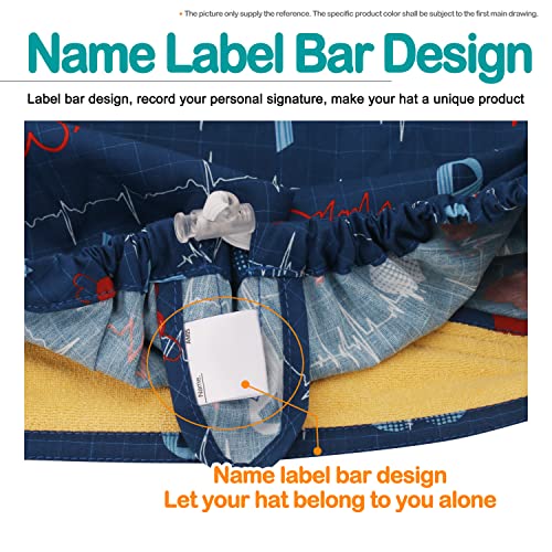 Image of GUOER Hat Bouffant Cap One Size Multi Color