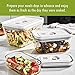 ZWILLING Fresh & Save 3-pc Glass Food Storage Container, Meal Prep Container- Assorted Sizes