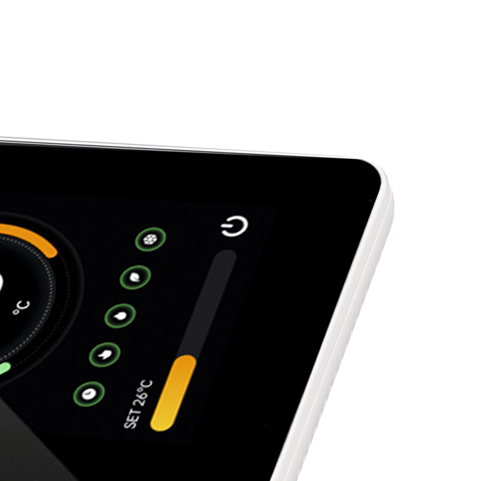 Hyuduo Termostato Digitale Programmabile Smart WiFi Termostato con Schermo Verticale da 4,3 Pollici per il Controllo del di Raffreddamento del Riscaldamento Domestico (3A)