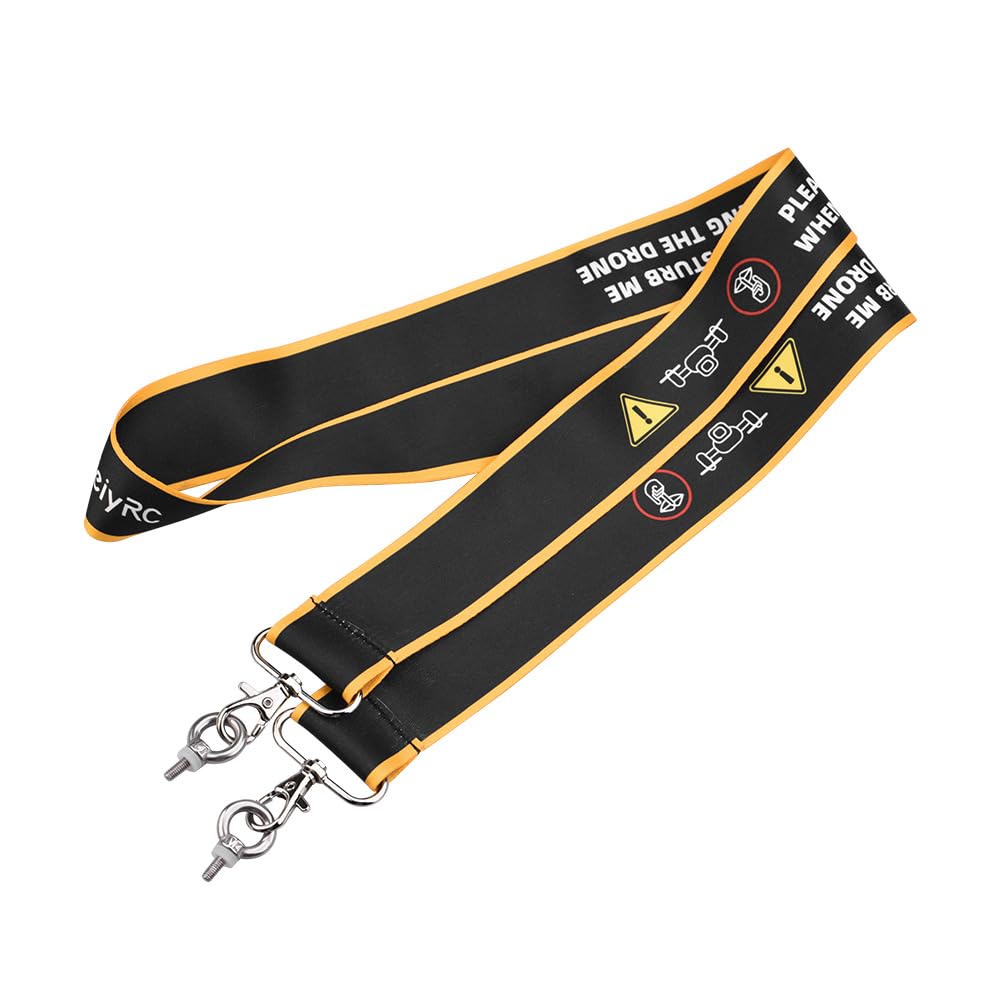 for Dual Hooks Neck Strap for DJI Mini 2/Air 2S/Mavic 3/Air 2/Mini 3 Pro Remote Controller Anti-Fall Lanyard Mount (Please Don't Disturb Me When I'm Flying The Drone)