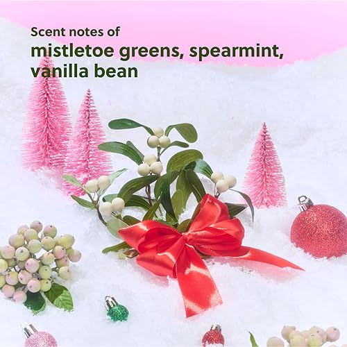 Image of Tree Hut Mistletoe Magic Shea Sugar Scrub, Exfoliating, Hydrating & Moisturizing Body Scrub with Shea Butter & Nourishing Essential Oils, Smooth & Soften Skin, Limited Edition Holiday, 18 oz