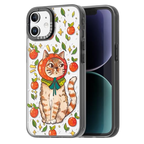 Coque iPhone 12 chat mignon étui durable aux finitions soignées pour fille