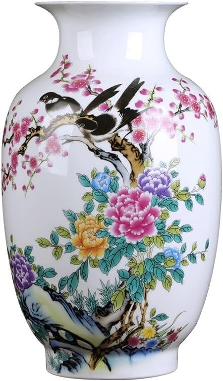 Vase en céramique poésie du style chinois art de la maison