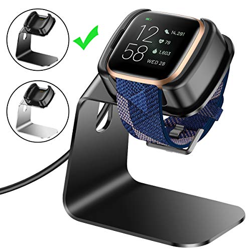 CAVN Charger Dock Compatible with Fitbit Versa 2 (Not for Versa), Charger St