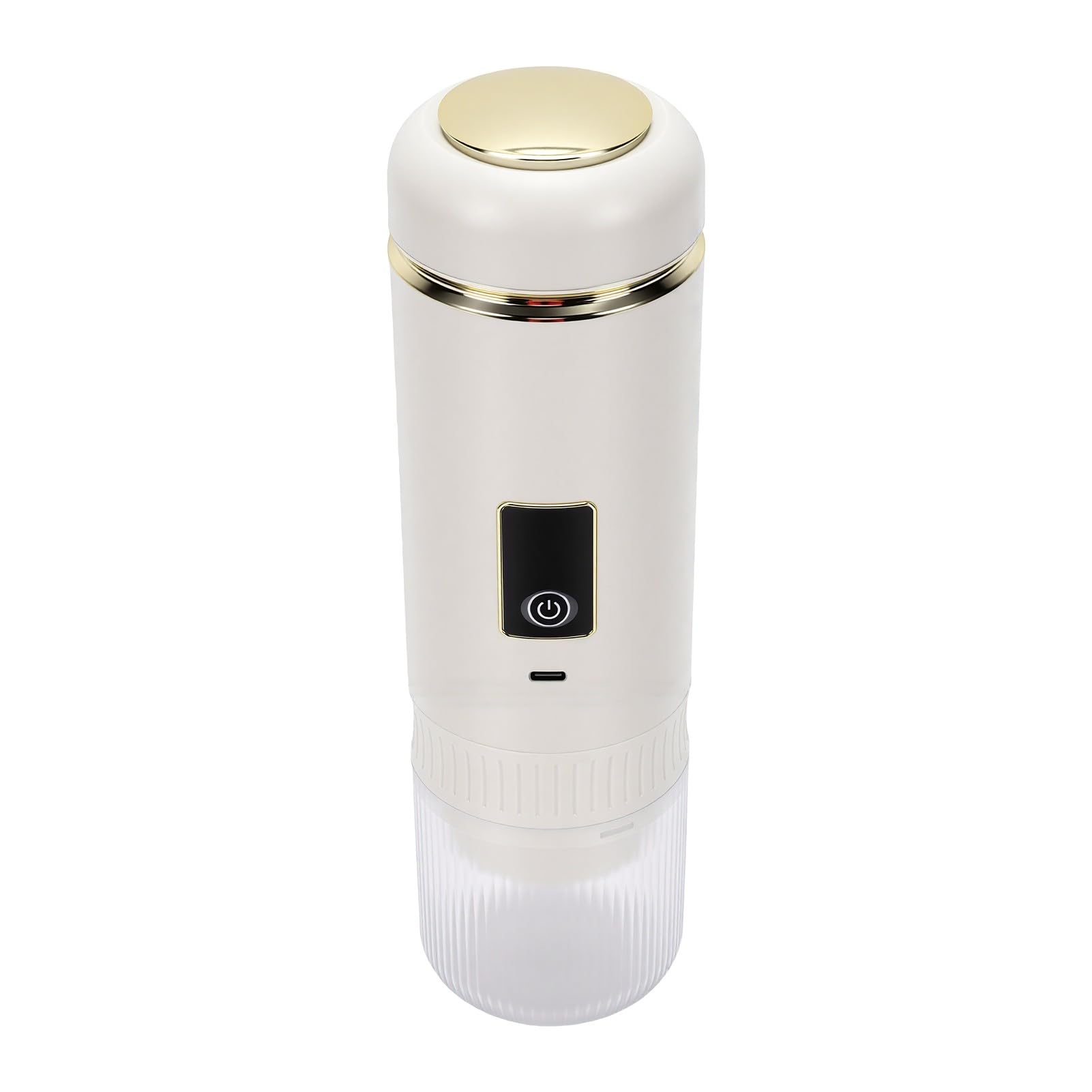 SUNGOOYUE Cafeteras Máquina de café Expreso Autocalentable Inalámbrica Recargable de Ebullición Rápida de 5 Minutos a 99 ° C para Cápsulas de café Molido, para Viajes, Camping, Coche, Oficina,