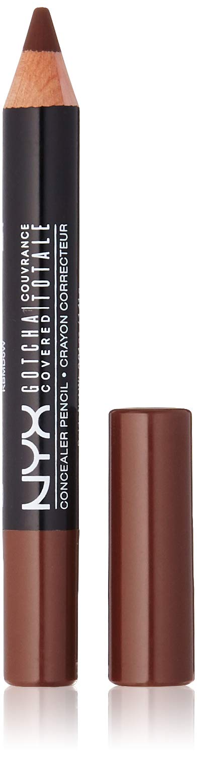 NYX Professional Makeup Gotcha Covered Concealer Pencil Deep Espresso 0 04 Ounce
