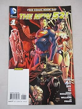 Comic DC Comics The New 52 Free Comic Book Day #1 Comic Book