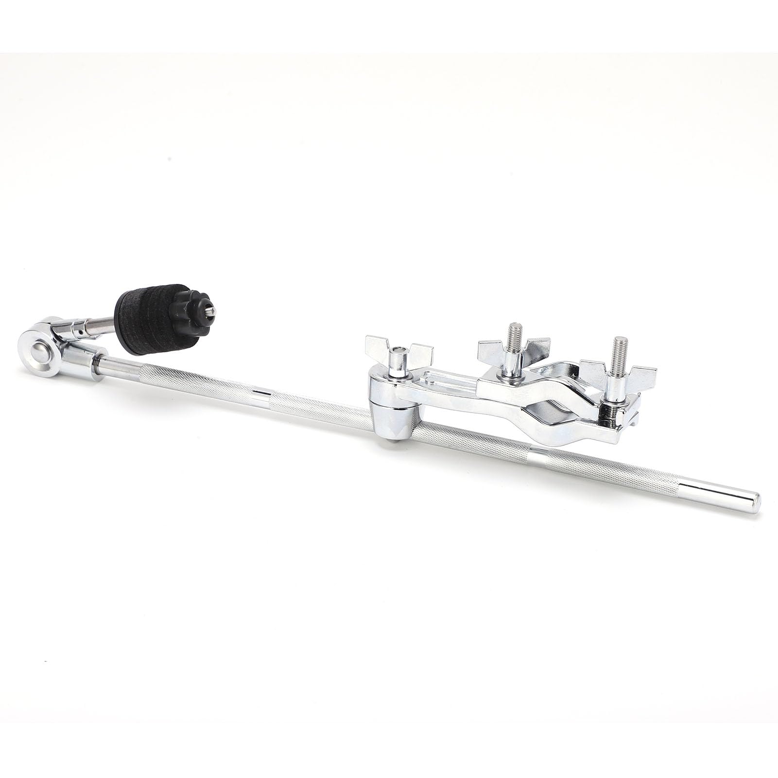 Boom Soporte de platillo Soporte de brazo de platillo Kit de batería Abrazaderas de extensión ajustables con almohadilla de fieltro para piezas de repuesto de instrumentos de percusión