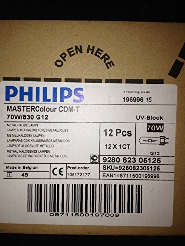Preisvergleich Produktbild Philips MASTERcolour CDM-T 70W / 830 G12 19699615