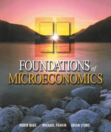 Foundations of Microeconomics 0201793393 Book Cover