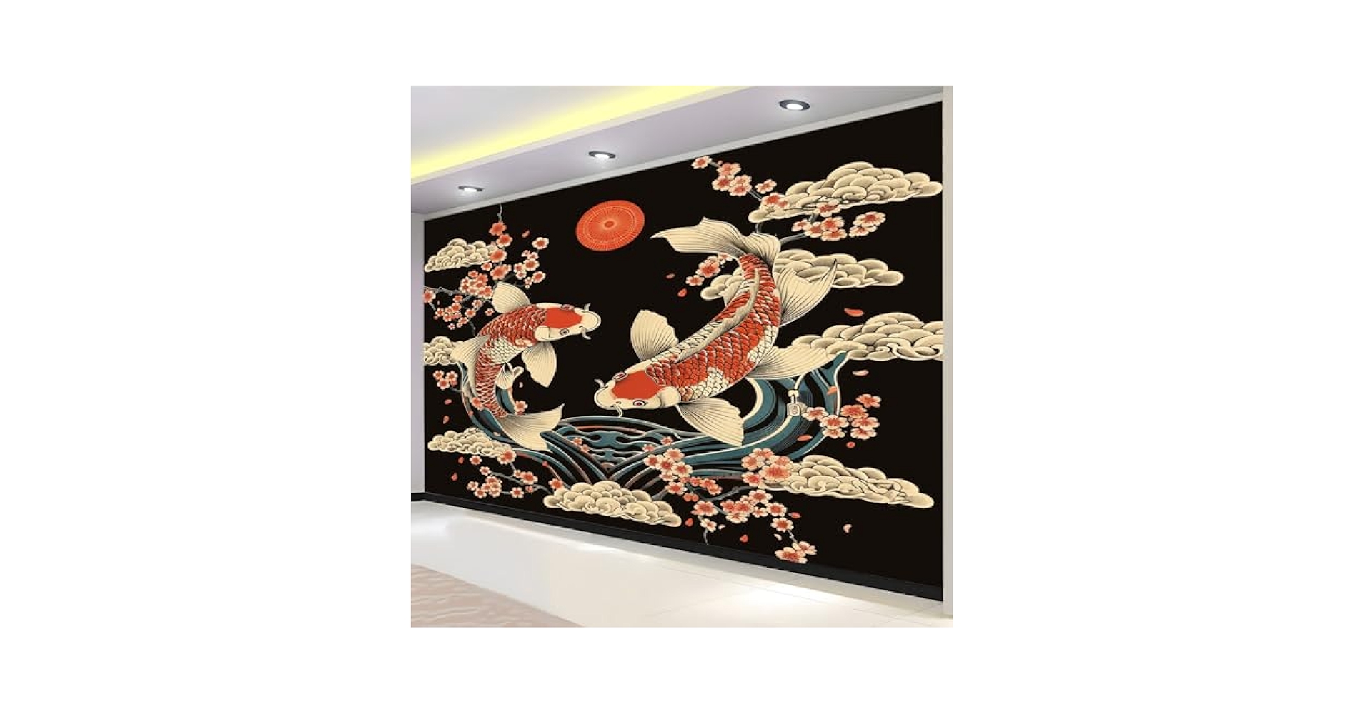 福引きの鯉 リビングルーム装飾画 玄関装飾画背景装飾画ii 福引きの鯉 リビングルーム装飾画 玄関装飾画背景装飾画ii