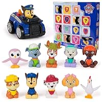 Paw Patrol Rewards Box Gift Pack, 8 Mini Figures, 2 Animal Figures, 4 Sticker Sheets & 1 Pup Squad Racer, Kids Toys for Boys & Girls Ages 3 and Up