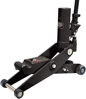 Hydraulic Forklift Jack 5 Ton (10,000 lb) Capacity, Dual Position Forklift Service/Hydraulic Floor Jack Black for Truck Tractor, Lifting Range 2.76"-28.74"
