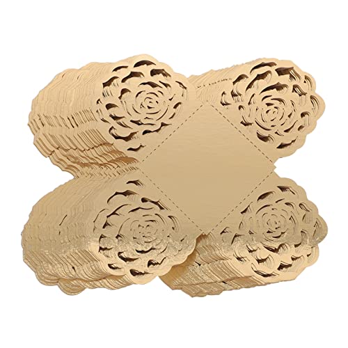 Ipetboom 50 Piezas Chocolate Hueca para Bodas y Fiestas para Dulces y Chocolates Decoración Creativa para Confituras