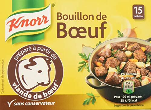  Knorr Bouillon Boeuf 15 Cubes