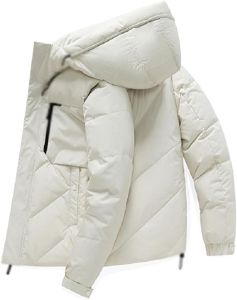 VIDI Winter Men's Warm Down Jacket Waterproof and Windproof Warmth Locking