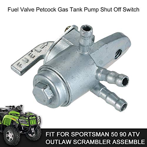 Honeytecs Tanque de Gás Válvula de combustível Petcock Desligamento Interruptor Da Bomba Apto para D
