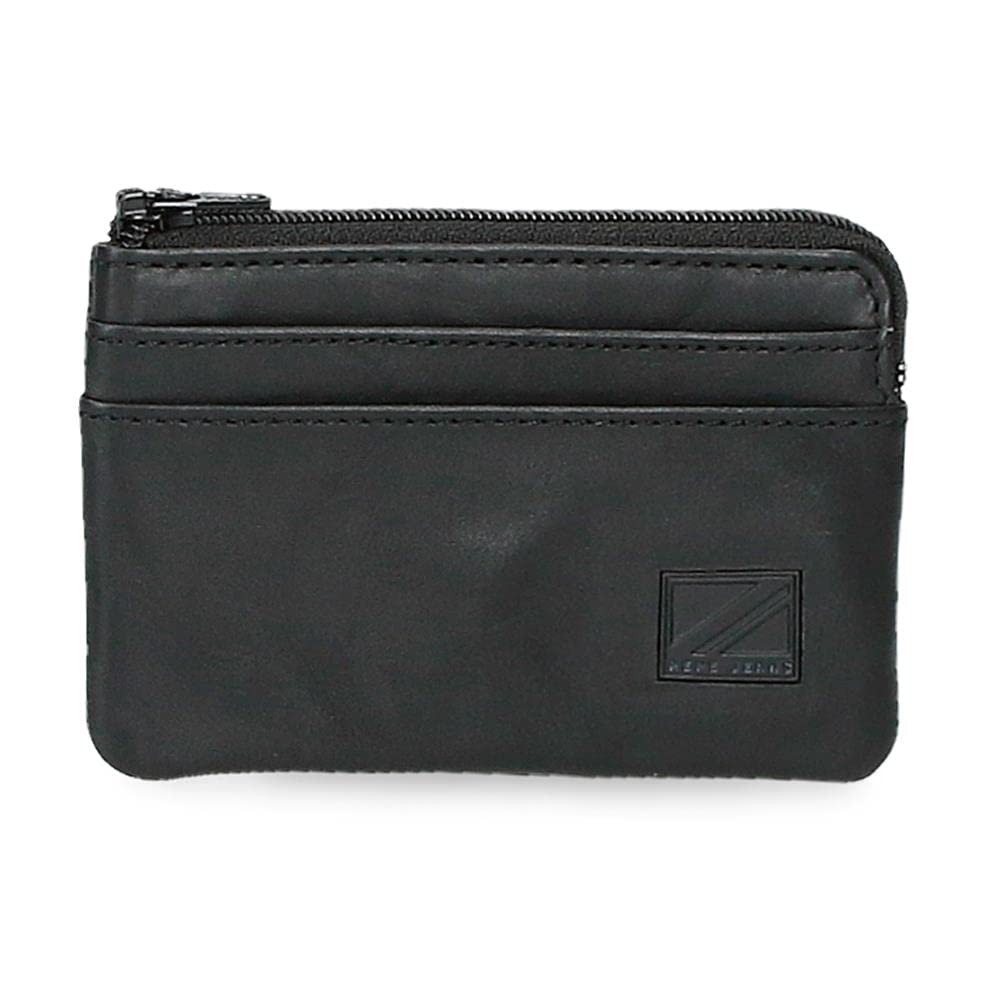 Pepe Jeans Chief, Men's Travel Wallet Accessory, Black/White, Única, Wallet