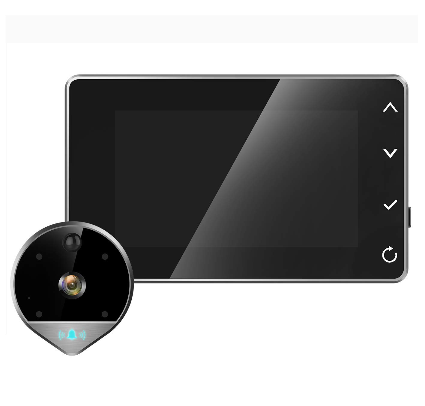 Buy MBEN Digital Door Peephole viewer, 4.3 inch Smart cat Eye Video