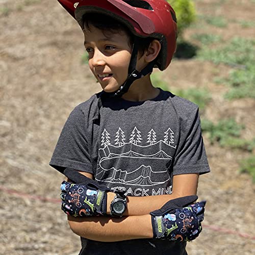 Zippyrooz Toddler & Little Kids Full Long Finger Bike Gloves (Animals, Little Kids Large (5-6)) #TOP4