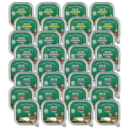 Lifelong by Amazon Katzenfutter, nass, Pastete, gemischt, 100 g, 32 Stück