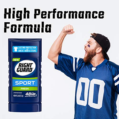 Right Guard Sport Invisible Solid, Fresh, 2.6 Ounce #TOP3