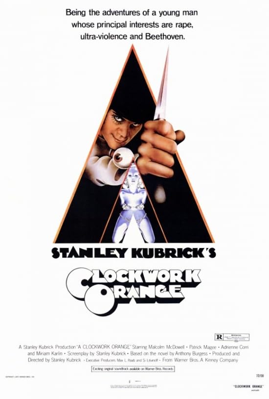 A Clockwork Orange Movie Poster Print (27 x 40)