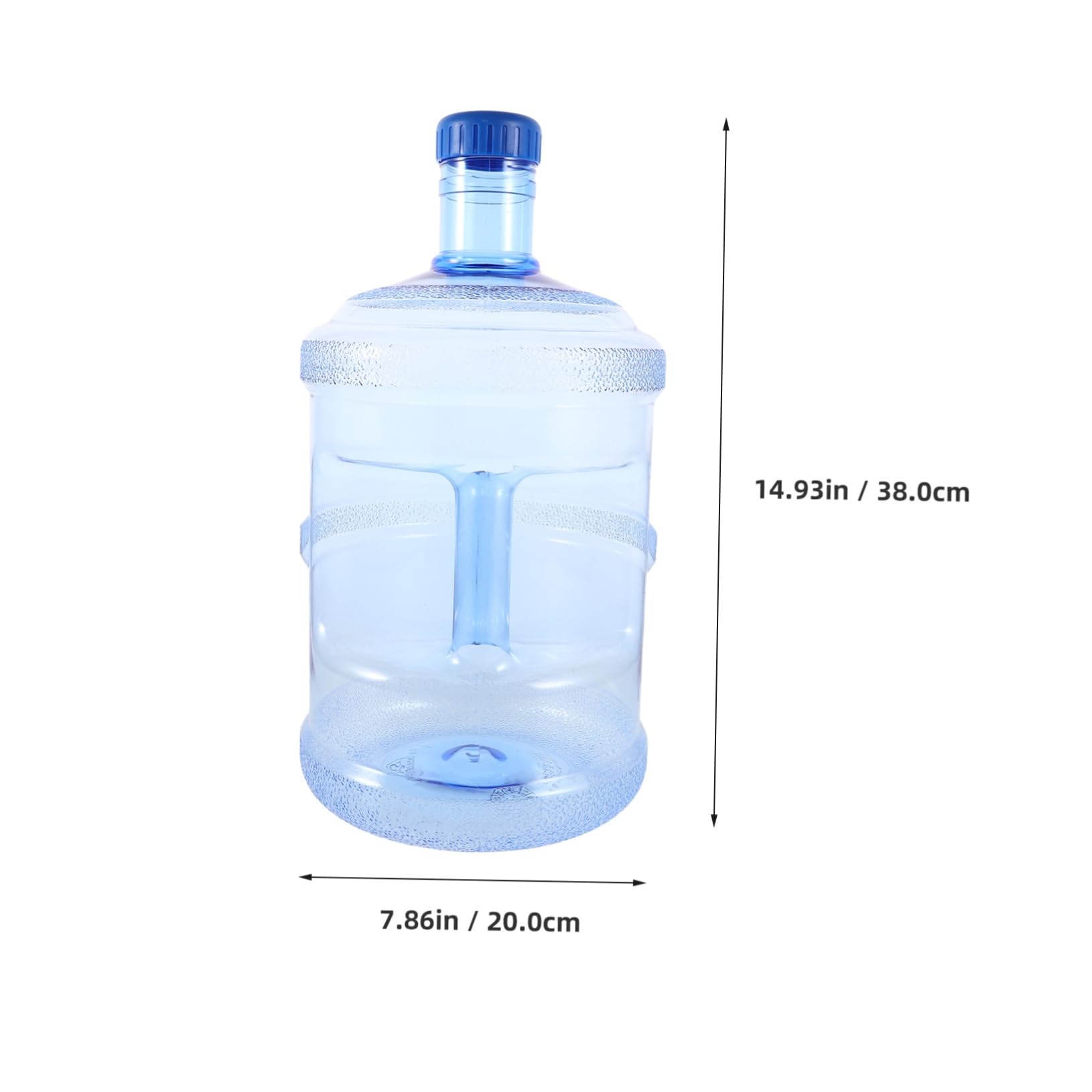 Tragbarer 7,5l Wasserbehälter fürs Camping aus PC mit Griff Auslaufsicherer Kanister mit Zapfhahn für Sommerferien und Outdoor Aktivitäten