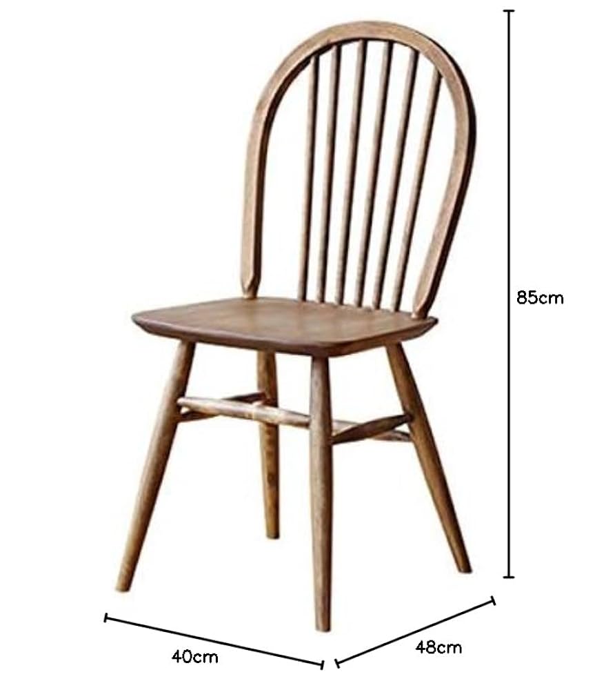Amazon.co.jp: Nora 239523 Dining Chair, Natural Seat Height