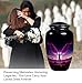 Empowered Radiance Urn, Urn for Ashes Adult Male, Large Urns for Human Ashes, Burial Urns for Women, Cremation Urns for Human Ashes, Urns for Adult Human Ashes (Size - 10inch)