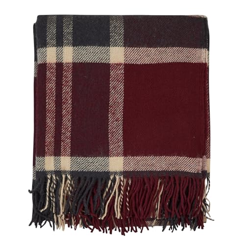 Cozy NZ Wool Tartan Blanket
