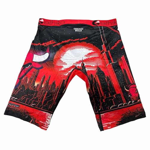 Ethika Men's The Staple Boxer Brief | CHI Chicago Bulls #MKUS1837 - Size Men's Small2