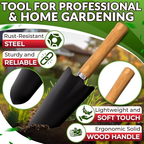 10 Pcs Gardening Tool Set for Women, Rust-Resistant Steel, Tote Bag - Image 5