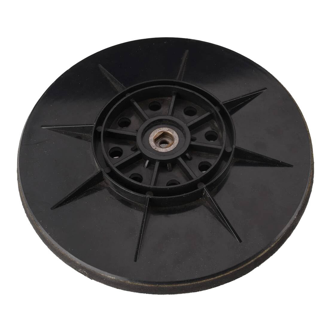 Plateau de Support pour Disque de ponçage à Velcro 215 mm (9") à 8 Trous pour Ponceuse pour cloisons sèches, en EVA