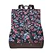 Produktbild MIGAGA Nahtloses dekoratives Elegantes Muster Smallscale nett,PU Leder Rucksack College Chool Rucksack Studenten College Bag Reisen Wandern Camping Taschen