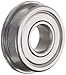 Dynaroll Precision Miniature Ball Bearing, ABEC-5, Double Shielded, Flanged, Stainless Steel