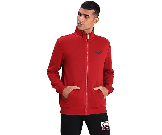 puma essentials track jacket
