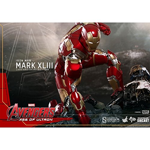 Sideshow 1:6 Scale Avengers Age Of Ultron Iron Man Mk Xliii Mms Figure #TOP1