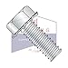 8-32X1/4 SEMS Screws | External Tooth Washers | Unslotted | Hex Head | Steel | Zinc (Quantity: 10000)