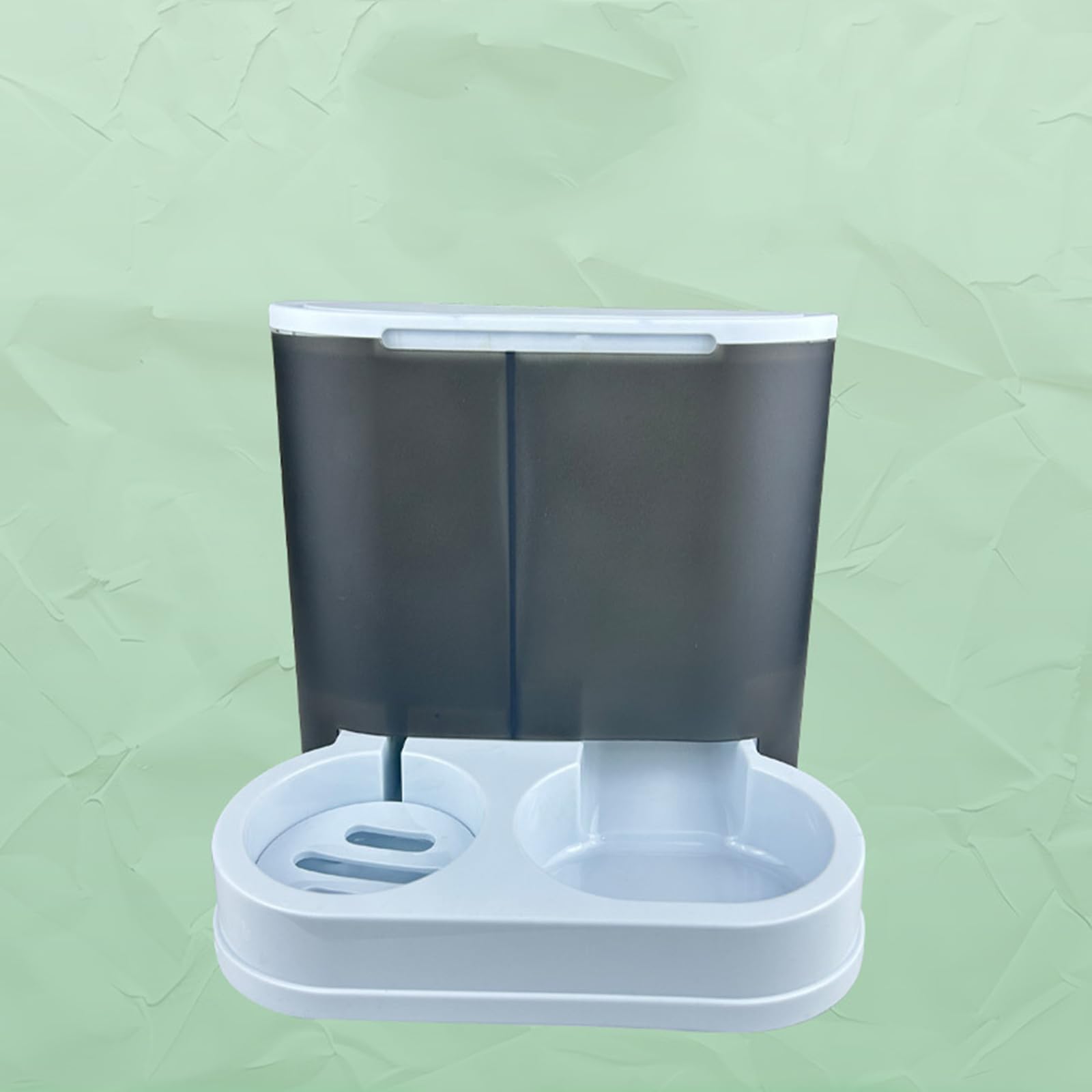 Comedero para mascotas para perros pequeños y gatos, dispensador automático de comida para perros, doble cuenco, recipiente de comida, dispensador de agua, vajilla, dispensador de agua para